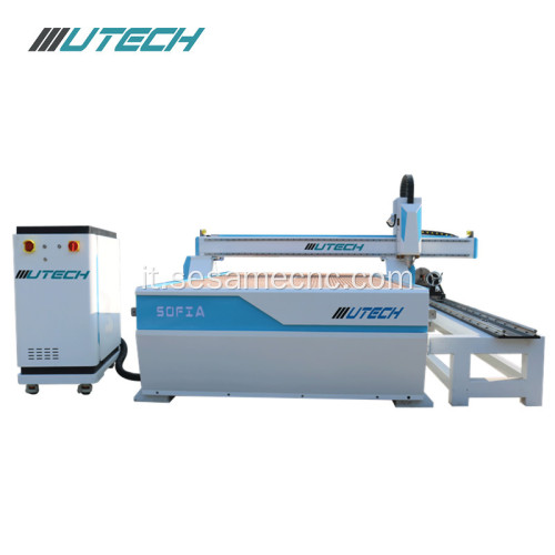 Roatry wood cutting ATC CNC ROUTER macchina